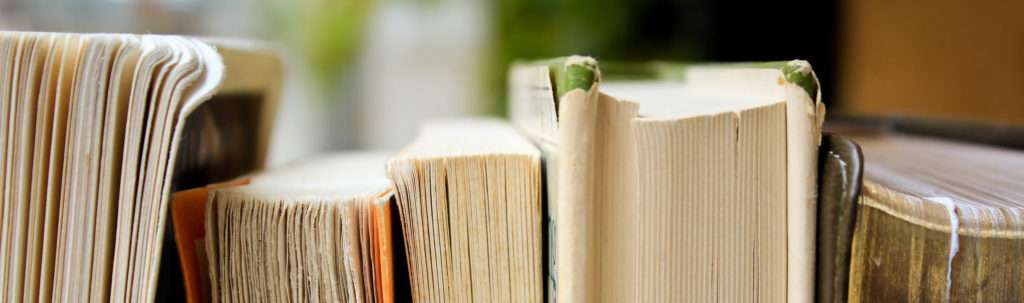 A close up of the pages of an open book