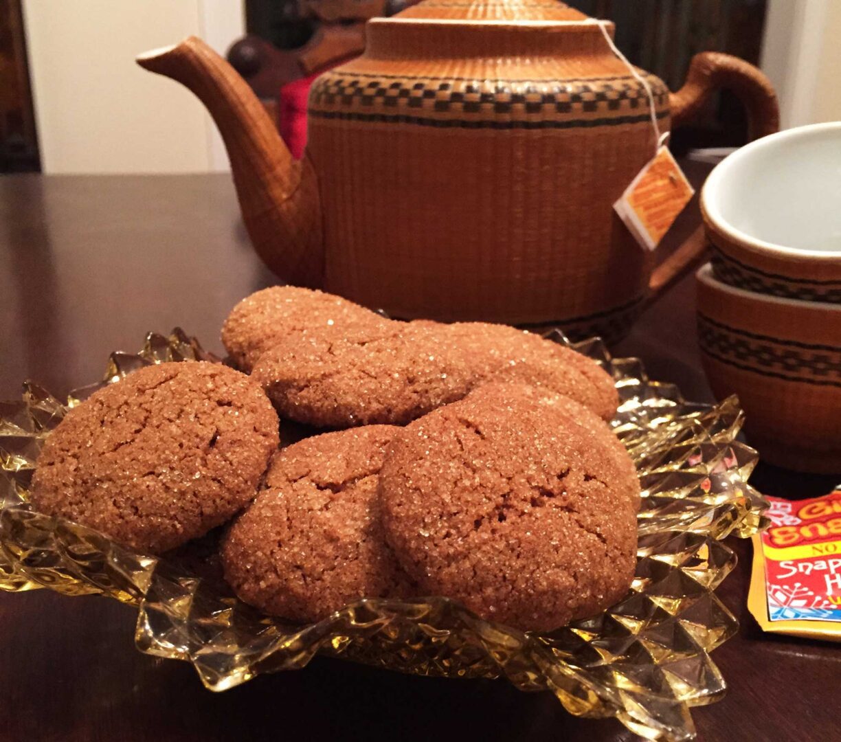 Delicious Quinoa Ginger Molasses Cookie